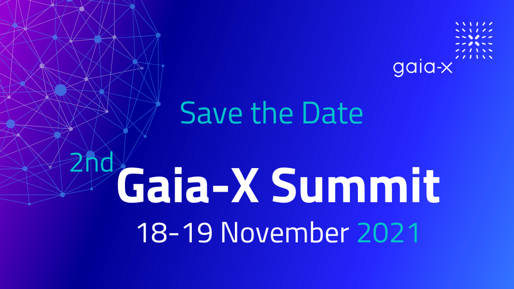 2nd Gaia-X Summit 2021, 18.-19. November