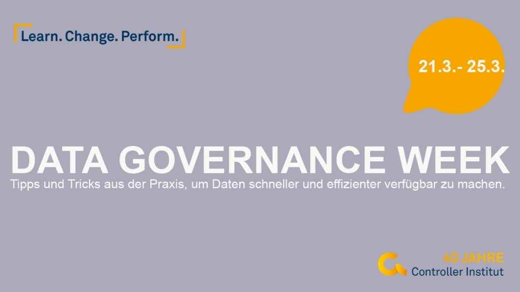 Data Governance Week 2022